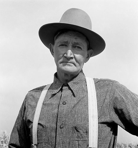 Mr. Wardlow, drought area farmer Mr. Wardlow, drought area farmer