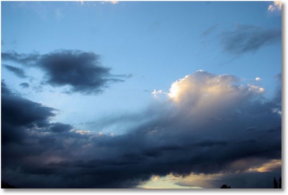 clouds in yellowstone
