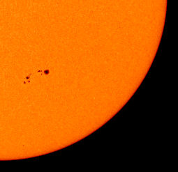 Sunspot 1024, July 7, 2009