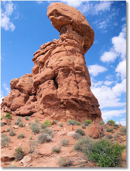 balanced rock arches nationa park utah 9-24-07