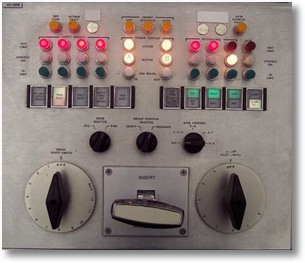 reactor rod control panel