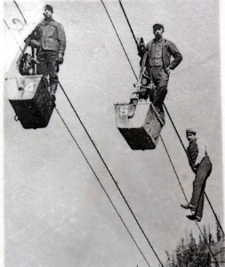 Aerial trams transported more than ore.