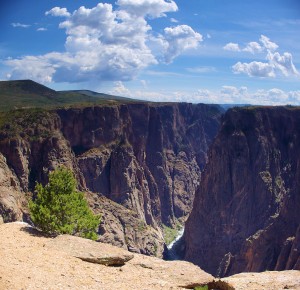 black canyon of the gunnison - north rim black canyon of the gunnison - north rim