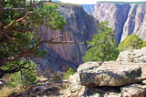 black canyon of the gunnison - north rim black canyon of the gunnison - north rim