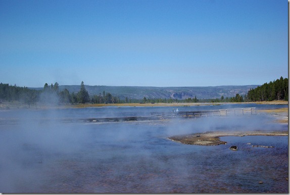 Firehole Lake, Yellowstone National Park, Wyoming, September 12, 2007
