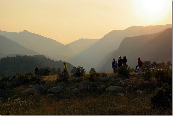 Moraine Meadows, smoke from California fires, 9-1-2009 Moraine Meadows, smoke from California fires, 9-1-2009