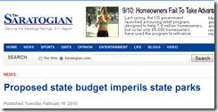 Proposed state budget imperils state parks