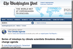 Series of missteps by climate scientists threatens climate-change  agenda