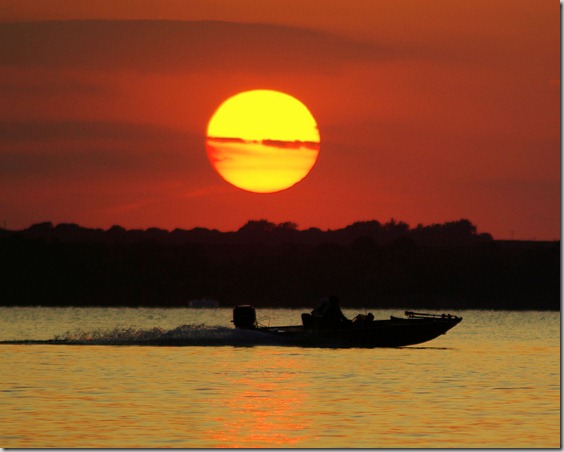 Canton Lake, Oklahoma, August 29, 2009