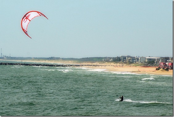 Kite Surfer, Virginia Beach, Virginia, May 10, 2009