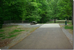 Camping Area B, Village Creek State Park, Arkansas, April 19, 2010