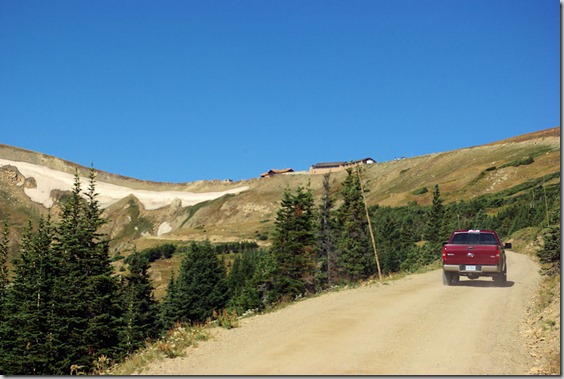 Fall River road in Rocky Mountain National Park, Colorado