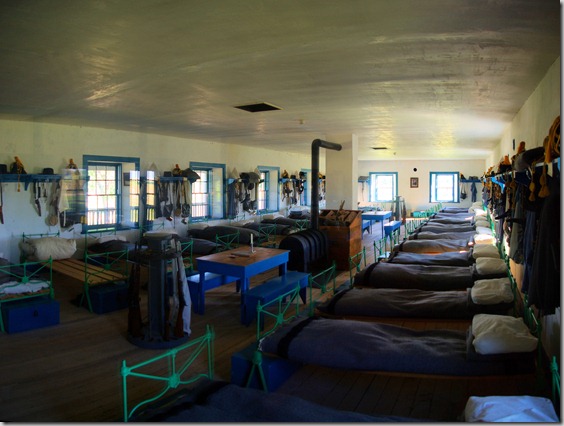 Barracks at Fort Laramie, Wyoming