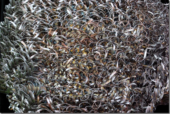 metal buffalo hair