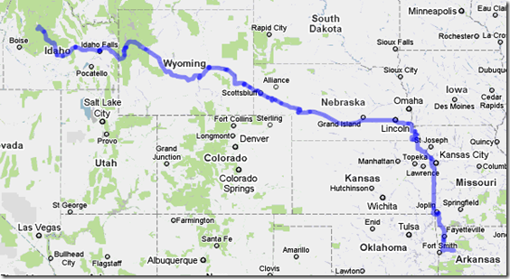 travel route