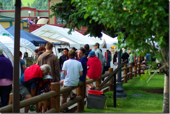 Farmers' Market, Jackson, Wyoming, July 17, 2010
