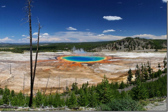 Grand Prismatic Spring, Yellowstone national park, Wyoming