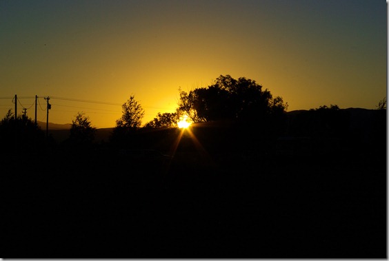 sunset, Arco, Idaho, July 23, 2010 sunset, Arco, Idaho, July 23, 2010