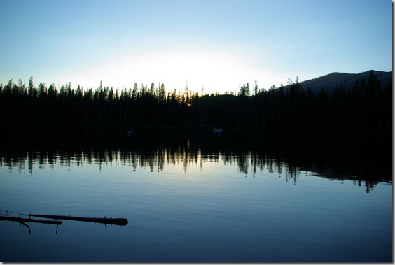 Martin Lake next to Bull Creek Campground Martin Lake next to Bull Creek Campground