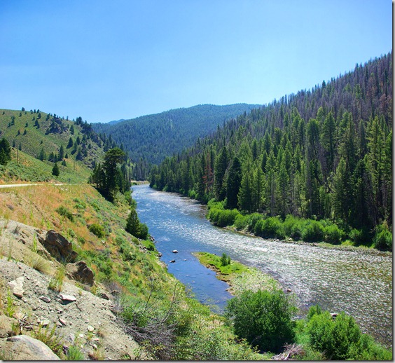 Along the Salmon River, Idaho