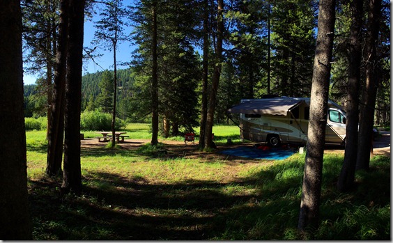 May Creek Campground, Montana