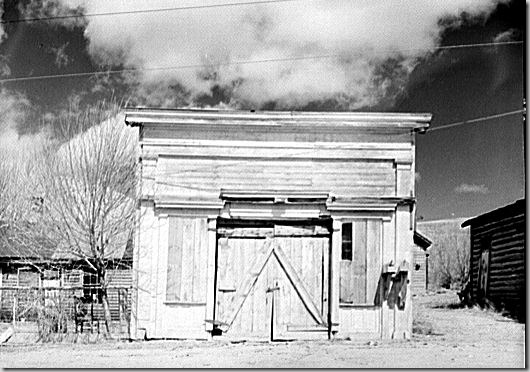Assay Office in Bannack, Montana - one of the early mining camps of Montana, and the first capitol of the state . Photo by John Vachon, April 1942 Assay Office in Bannack, Montana - one of the early mining camps of Montana, and the first capitol of the state . Photo by John Vachon, April 1942