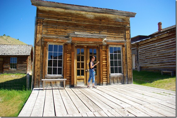 Assay Office in Bannack, Montana - one of the early mining camps of Montana, and the first capitol of the state . Assay Office in Bannack, Montana - one of the early mining camps of Montana, and the first capitol of the state .