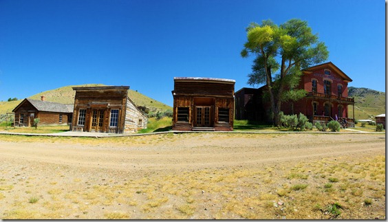 Bannack, Montana - one of the early mining camps of Montana, and the first capitol of the state . Bannack, Montana - one of the early mining camps of Montana, and the first capitol of the state .