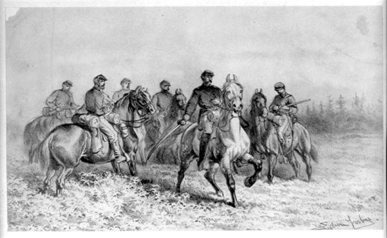 A Scouting Party - The Civil War Art of Edwin Forbes