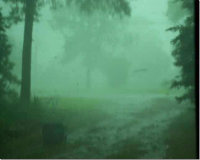 torrential rain, june 2009