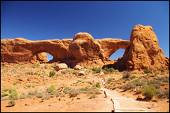 Windows Arches, Arches national Park, Utah