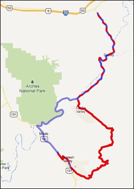 2011 -Upper Colorado River and La Sal Mountains Loop