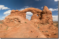 Turret Arch, Arches national Park, Utah