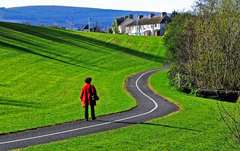Up the winding path Up the winding path