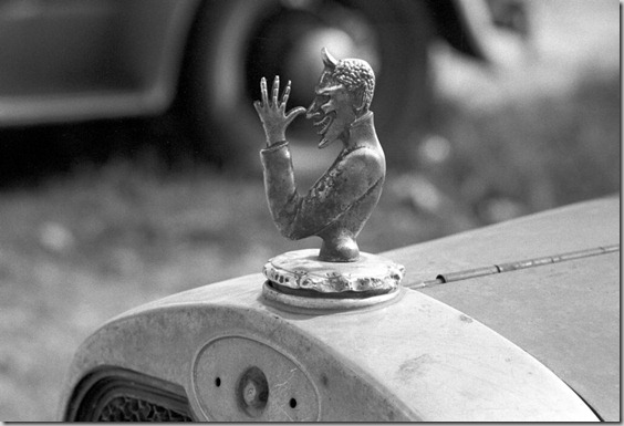 a devilish radiator cap