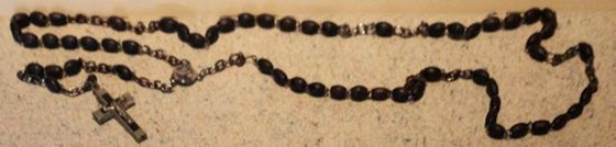 Linus Marlow's rosary.