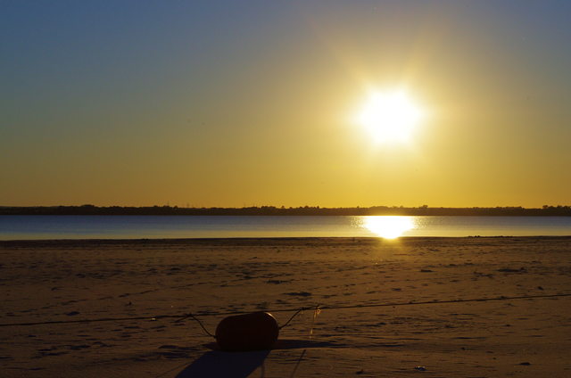 Sandy Cove, Canton Lake, Oklahoma, September 5, 2011.