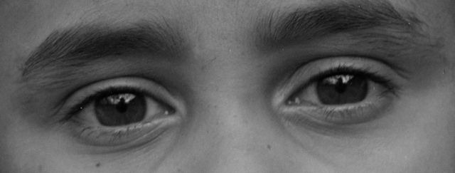 Daughter of a farm laborer in Puerto Rico - eyes