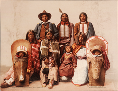 Ute Chief Sevara and Family, Beinecke Digital Collections 1004712