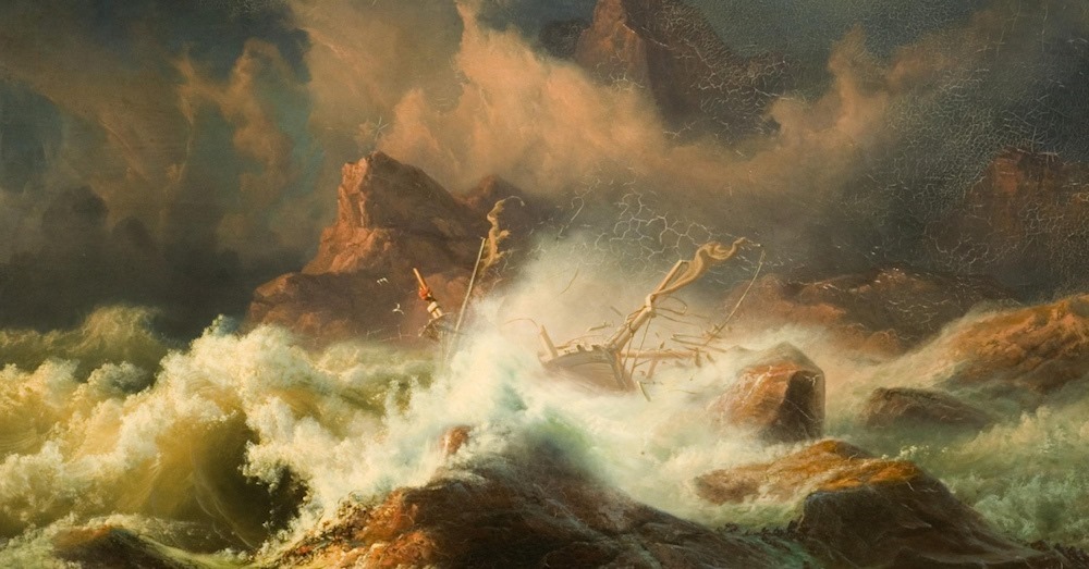 The Wreck by Knude Andreassen Baade