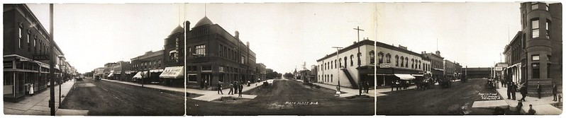 1909 View of North Platte, Nebraska