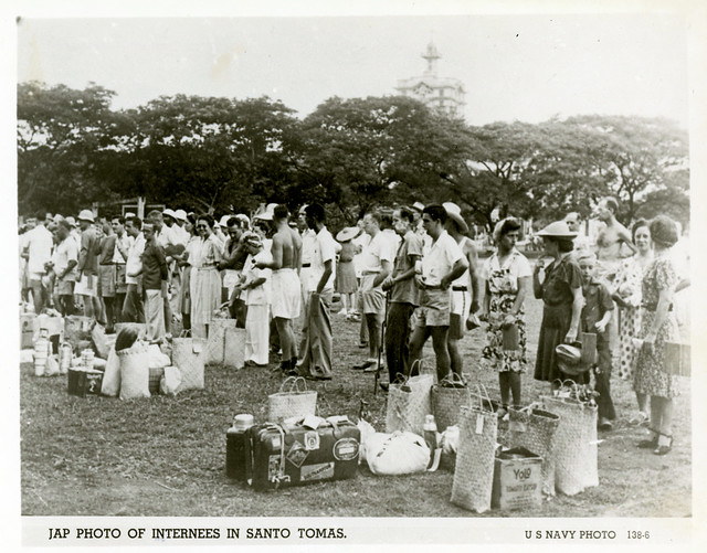 Internees Arriving in Santo Tomás, 1942